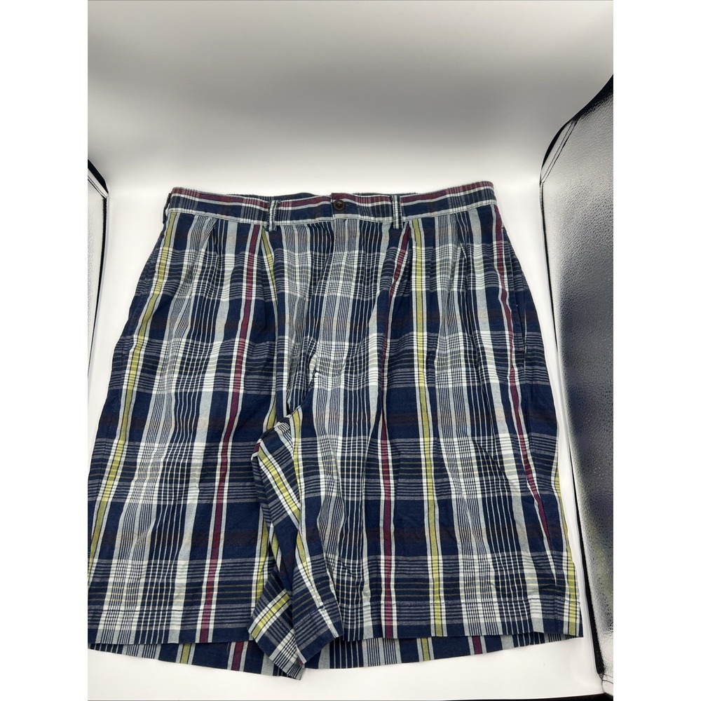Polo By Ralph Lauren Tyler Short Mens Striped Navy Blue Multicolor Short Size 35
